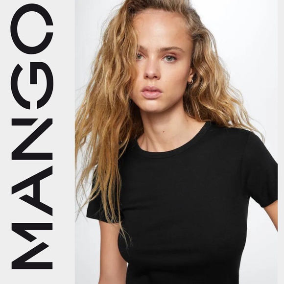 Mango Chalaca Short Sleeve Tee Shirt - Picture 1 of 16